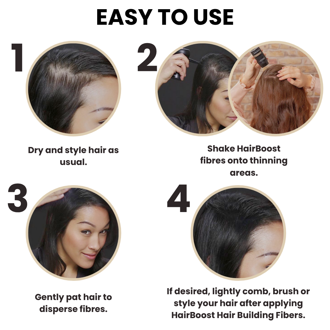 HairBoost Hair Building Fibers